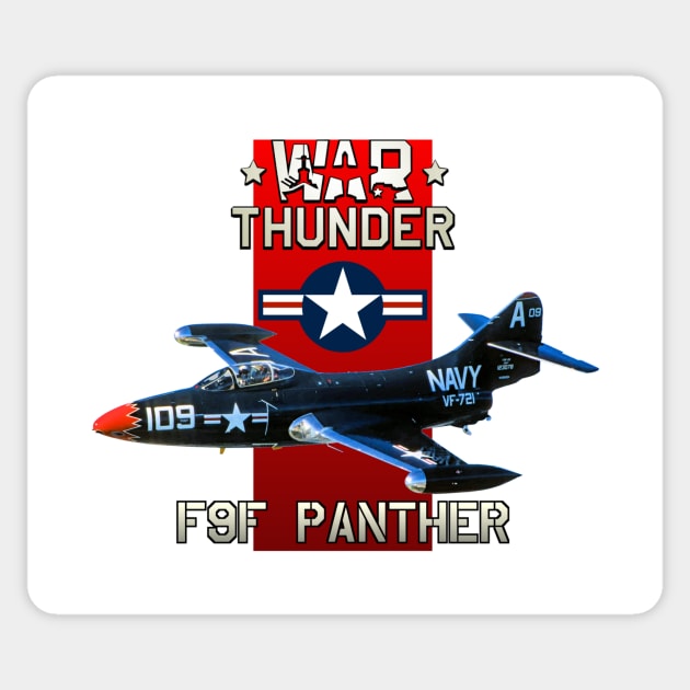 F9F Panther Sticker by MilMerchant